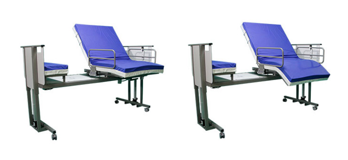 老人用護理床讓用戶不再苦于上下床的斗爭